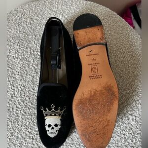 Stubbs and Wooten Velvet Loafers